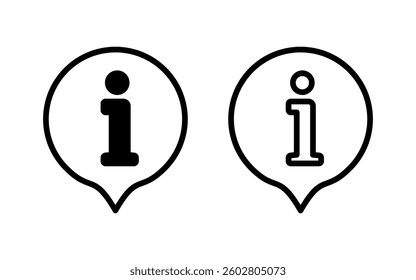 Information sign icon vector illustration. about us sign and symbol. question mark icon