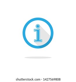 Information Sign Icon Vector Template