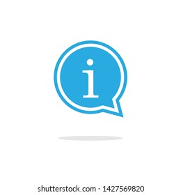 Information Sign Icon Vector Template