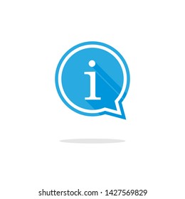 Information Sign Icon Vector Template