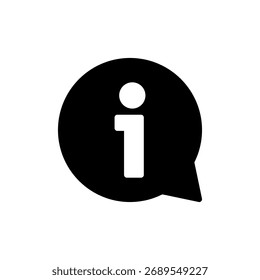 Information sign icon vector for web and mobile app. about us sign and symbol. question mark icon