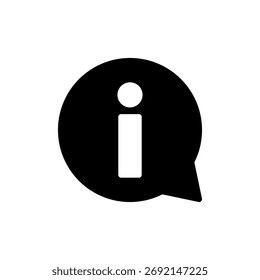 Informationszeichensymbol-Vektor für Web- und mobile App. über uns Zeichen und Symbol. Fragezeichen-Symbol