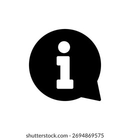 Icono de signo de información Vector para Web y App móvil. sobre nosotros signo y símbolo. signo de interrogación