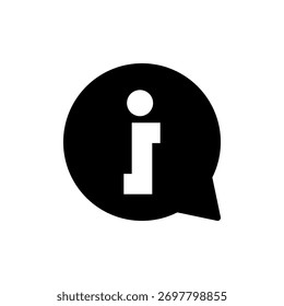 Sinal de informação ícone vetor para aplicação Web e móvel. sobre nós sinal e símbolo. ponto de interrogação ícone