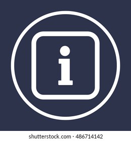 Information sign icon.,vector.