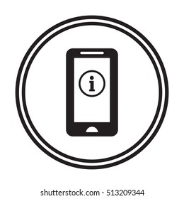 Information  sign icon,vector. Flat design.