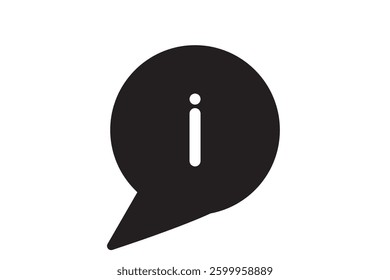 Information Sign Line Icon, Outline Vector Symbol Illustration. Pixel Perfect, Editable Stroke.