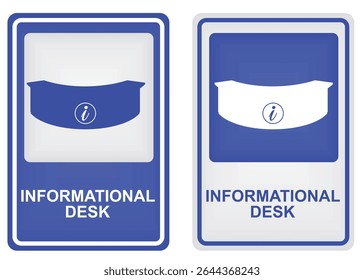 Informatie teken post. vector illustratie