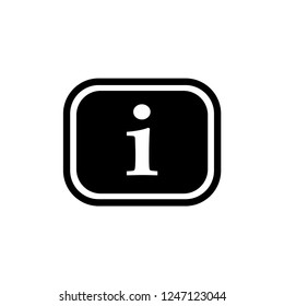 Information Sign & Symbol Icon Vector Template.