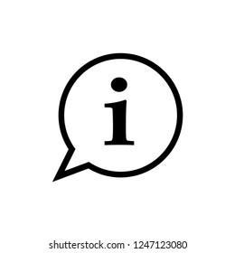 Information Sign & Symbol Icon Vector Template.