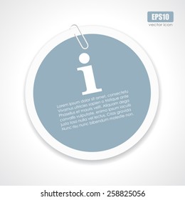 Information sticker