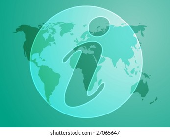 Information symbol, used for assistance and tourism