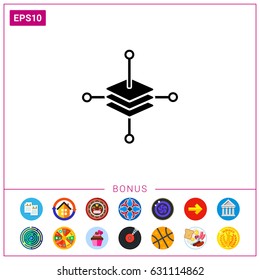 Information System Simple Icon
