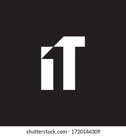 Information Technology 1 сreative idea logo design