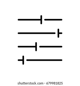 Information Technology icon or logo in modern line style. High quality black outline pictogram for web site design and mobile apps. Vector illustration on a white background.