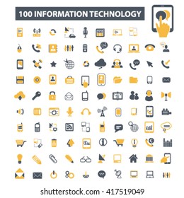 information technology icons
