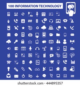 iconos de tecnología de la información