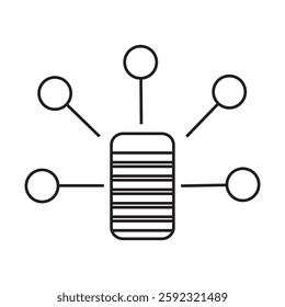 Information Technology icons. Contains cloud computing, IT manager, big data, data analysis, internet, network security and more. Solid vector