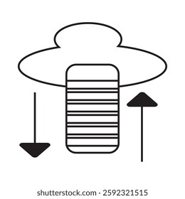 Information Technology icons. Contains cloud computing, IT manager, big data, data analysis, internet, network security and more. Solid vector