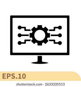informação tecnologia ícones símbolo vetorial elementos para infográfico web