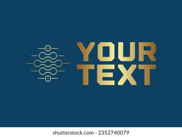Information Technology Logo Concept or Illustration