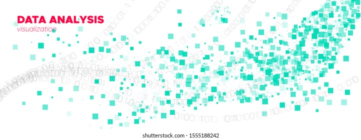 Information Technology. Matrix Digits. Data Numbers. White Particle Movement. Technology Abstract. Matrix Codes. Big Data Stream. White Binary Background. Technology Wallpaper.