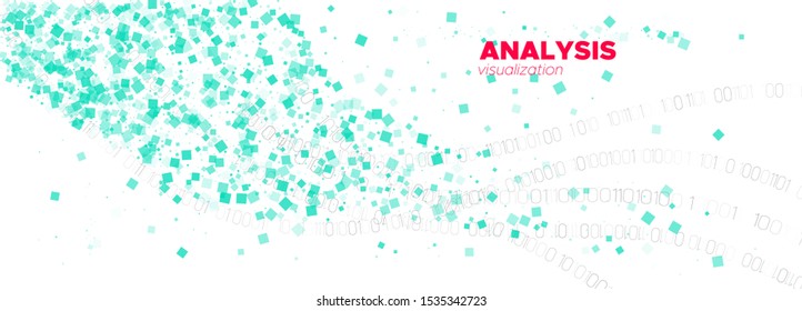 Information Technology. Matrix Vector. Data Numbers. White Binary Background. Technology Abstract. Matrix Digits. Big Data Stream. White Particle Movement. Technology Wallpaper.