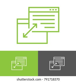Information technology IT vector icons