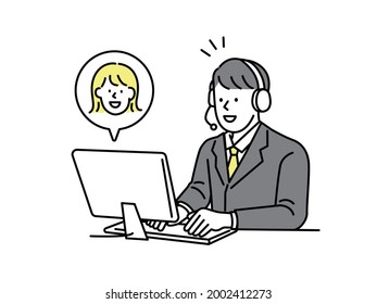  Information, telephone consultation illustrations. operators, investigators, telephone consultations, support, network, troubleshooting,