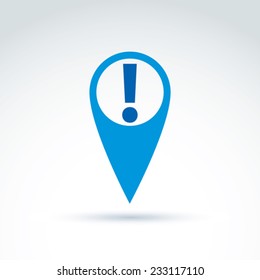 Information theme icon, hot news, vector conceptual unusual symbol for your design.