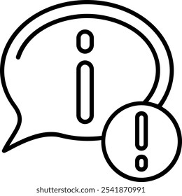 Information Vector Icon Design Symbol