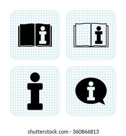 information -  vector icon set