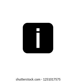 information vector icon. information sign on white background. information icon for web and app