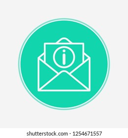 Information vector icon sign symbol
