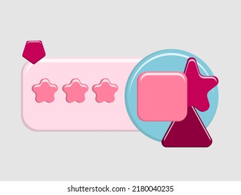 Ilustración vectorial de información color hermoso
