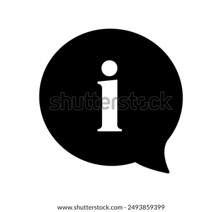 Information vector. Info and Faq symbol illustration. Information with document and I symbol. Containing info, help, inform, support or notice. Vector illustration