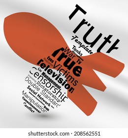 Information war vector background