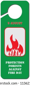 Information Warning Protection Forests Against Fire Day