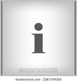 Icono web de información. Ayuda, símbolo de preguntas frecuentes.