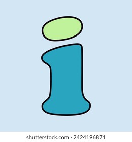 Information web icon. Help, FAQ. E-commerce sign. Graph symbol for your web site design, logo, app, UI. Vector illustration, EPS10.