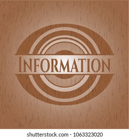 Information wood emblem