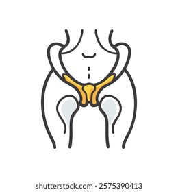 Informative Icon of Greater Sciatic Notch Anatomy