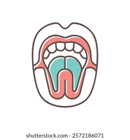 Informative Icon of Palatine Anatomy