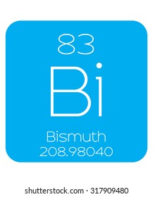 An Informative Illustration of the Periodic Element - Bismuth