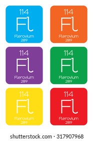 An Informative Illustration of the Periodic Element - Flerovium