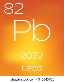 An Informative Illustration of the Periodic Element - Lead