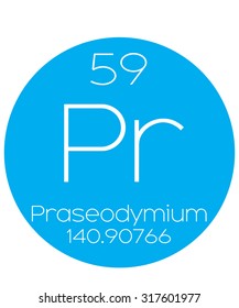 An Informative Illustration of the Periodic Element - Proseodynium