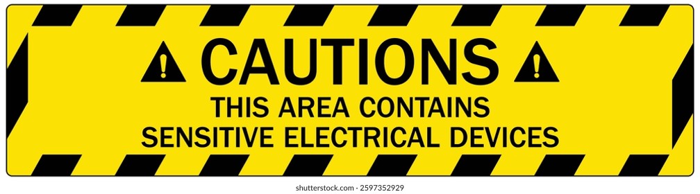 Informative safety sign and labels