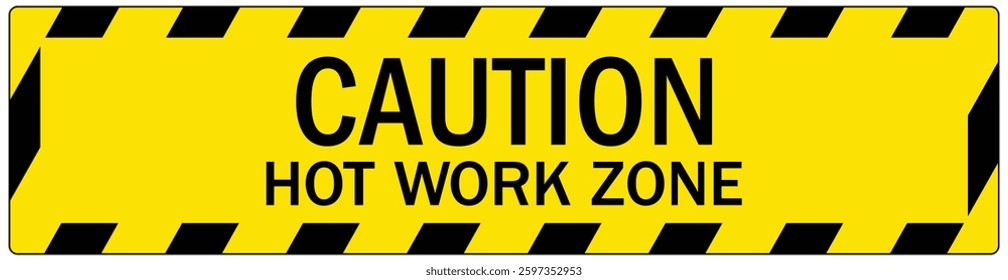 Informative safety sign and labels