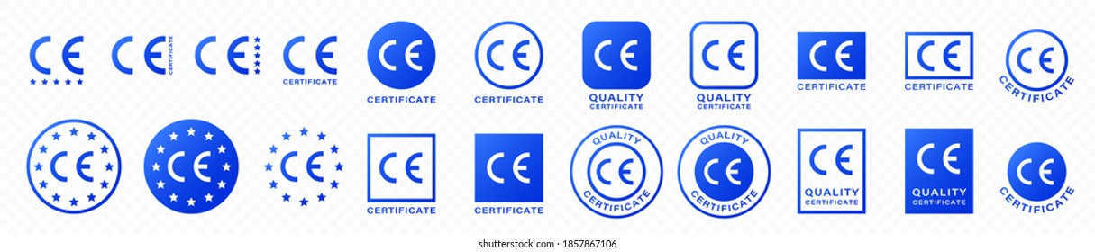 Informative trademark for packaging goods. Quality guarantee certificate. Vector illustration